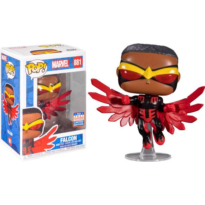 HOT SALE FUNKO POP MARVEL LEGACY - FALCON - FALCON FLYING SDCC 2021 #881 TERMURAH