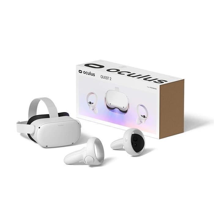 Promo Readystock Oculus Quest 2 ~128Gb~ All-In-One Vr Gaming System Headset Terlaris