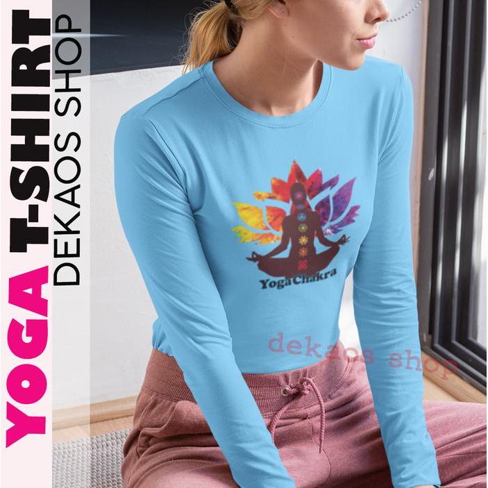 LUBBY KAOS YOGA LENGAN PANJANG WANITA / KAOS YOGA CEWEK / BAJU YOGA LENGAN PANJANG WANITA / TSHIRT