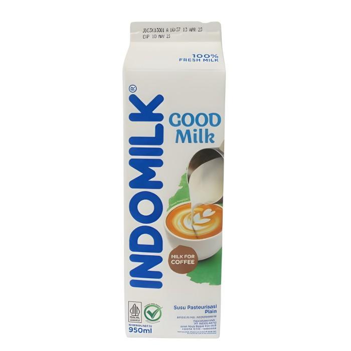 Promo Susu Indomilk Pasteurisasi Freshmilk 1 Liter - 1 Karton Isi 12 Liter Terlaris
