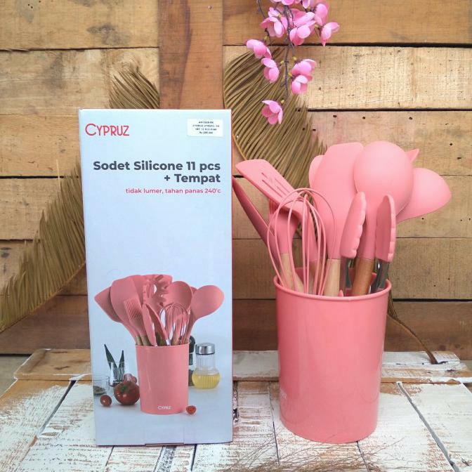 PROMO SPECIAL spatula silicon sutil silikon set Cypruz Kitchen Utensils set of 12