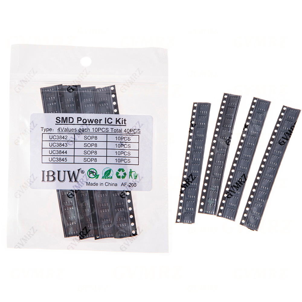 NE555 LM358 TL431 SOP-8 24C02 24C04 24C08 74HC00 SMD Power Supply IC Kit LM393 UC3842 UC3843 UC3844