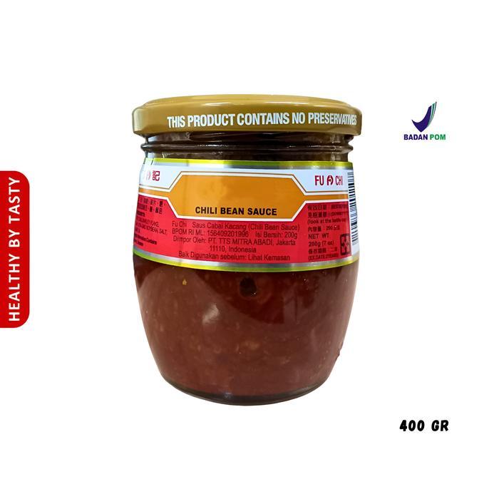 Saus Kacang Cabai Khas Sichuan 400 Gram, Bumbu Tumis Gurih Pedas untuk Daging dan Sayuran