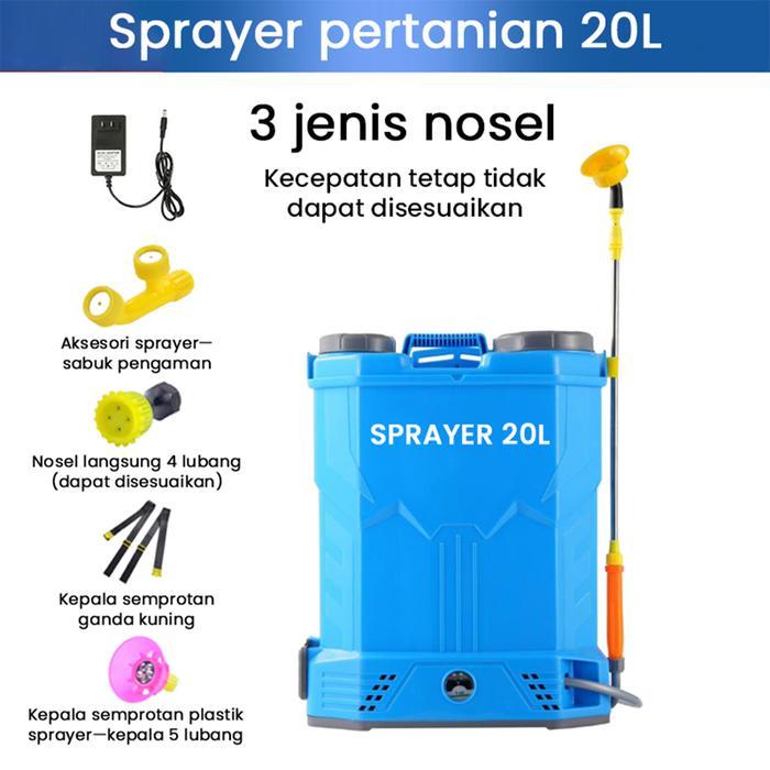 Sprayer Elektrik Knapsack Electric Dan Manual 2In1 Sprayer 20L Sprayer Pertanian