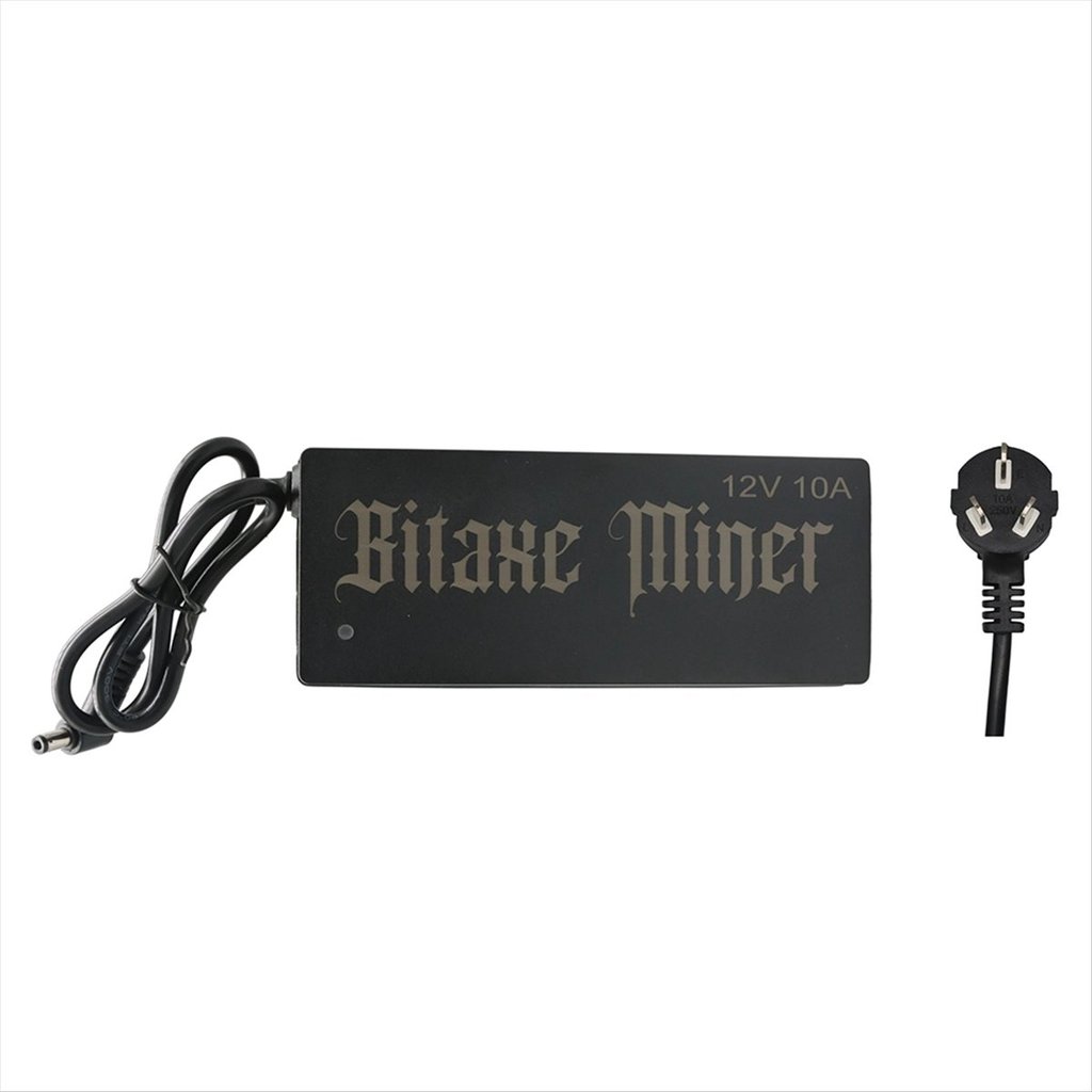 (ABGQ) For NerdQaxe++12V 10A Power Supply Adapter for SupraHex 702/NerdQaxe 4.8TH/S ASIC Miner 12V