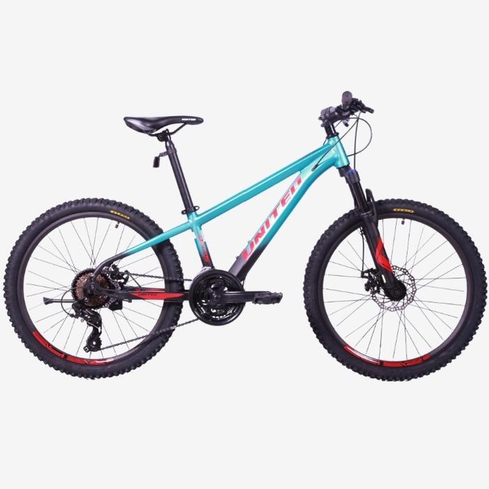 sepeda mtb UNITED STAVROS 24 inch - Hijau