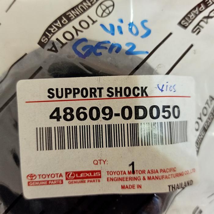 SUPPORT SHOCK KARET SUPPORT VIOS GEN 2 ORIGINAL SEPASANG RESTOCK