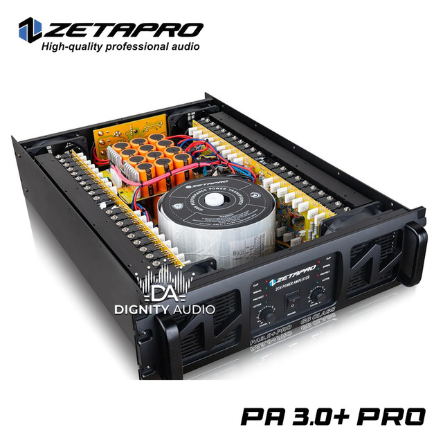 Power Amplifier 2 Channel ZETAPRO PA3.0+ | PA 3.0+ | PA 3.0 + PRO Original