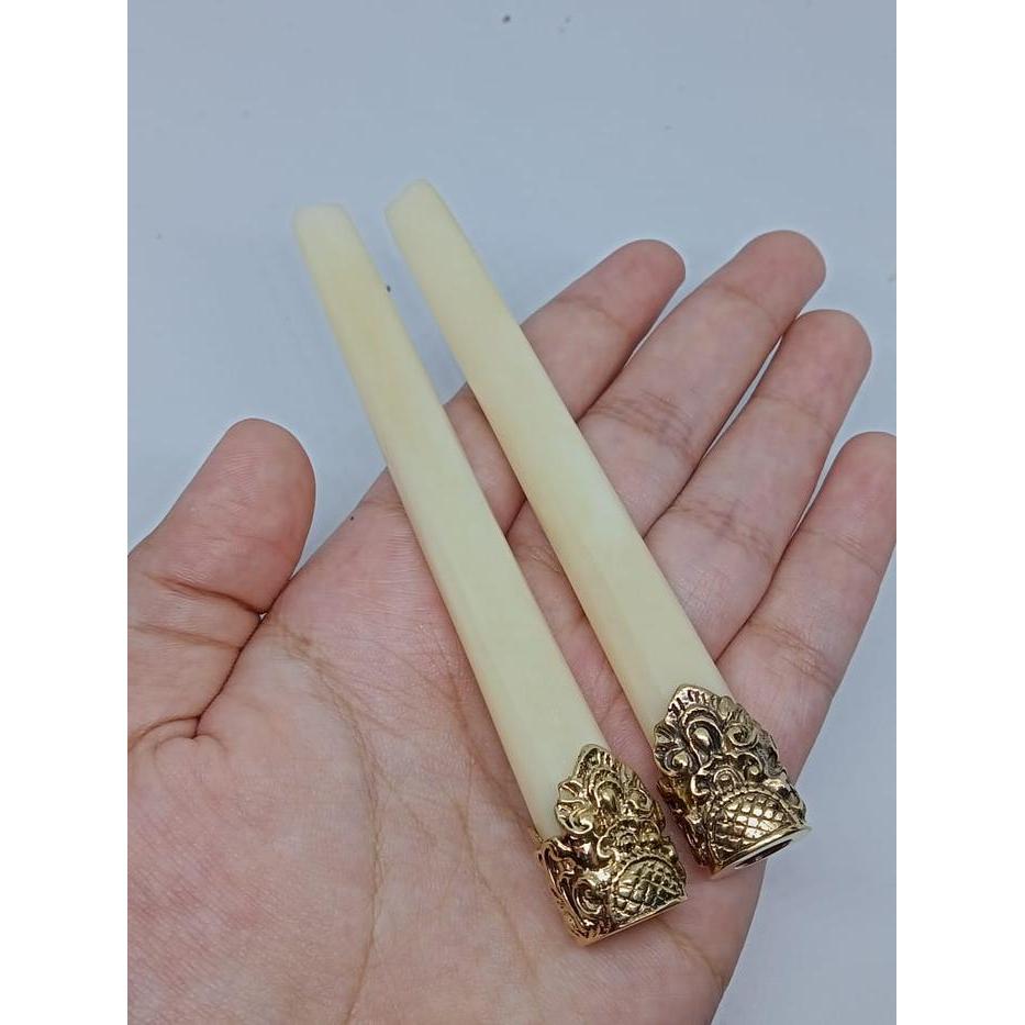 TERMURAH DIY / KERAJINAN CUSTOM ONCE TULANG ALPAKA UKIR BALI PROMO