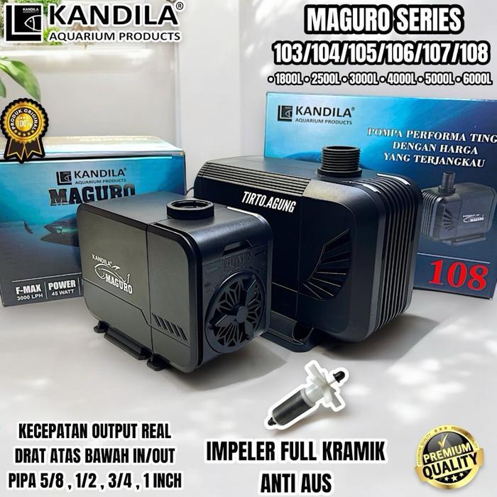 Mesin pompa air kolam ikan 108 6000L low watt AS keramik anti AUS dan aquarium besar 103 104 105 106