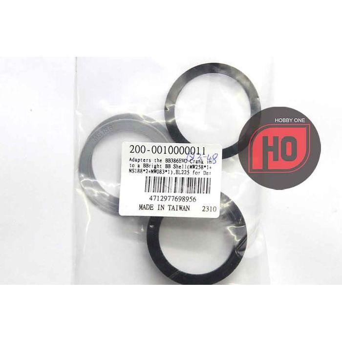 Fsa El225 Spacer Adapter For 386Evo Crankset To Bbright Shell