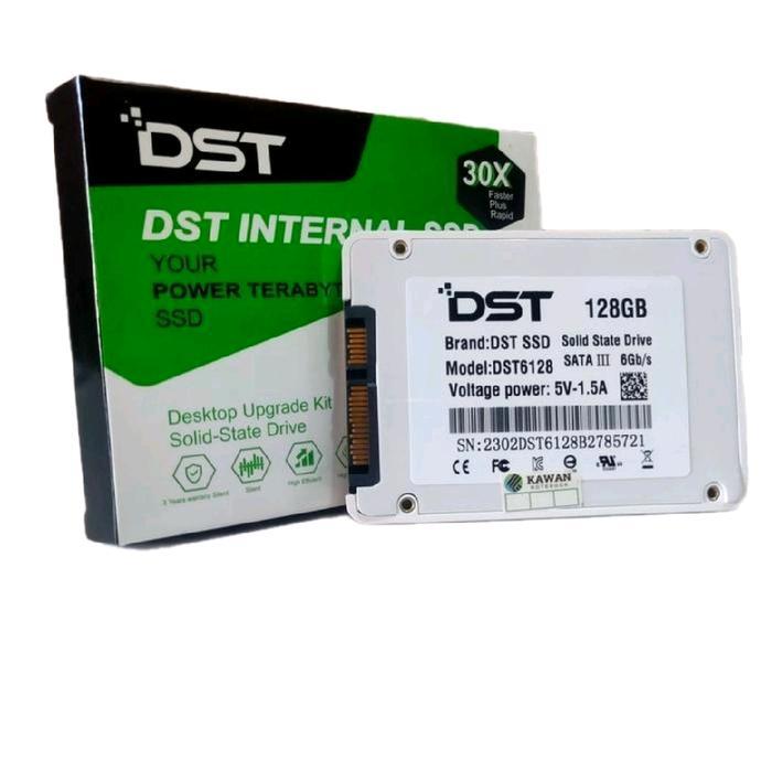 TERLARIS DST SSD Internal 128GB Kapasitas 128 GB Kecepatan 30X SATA III Model DST5128 SSD SATA 128GB