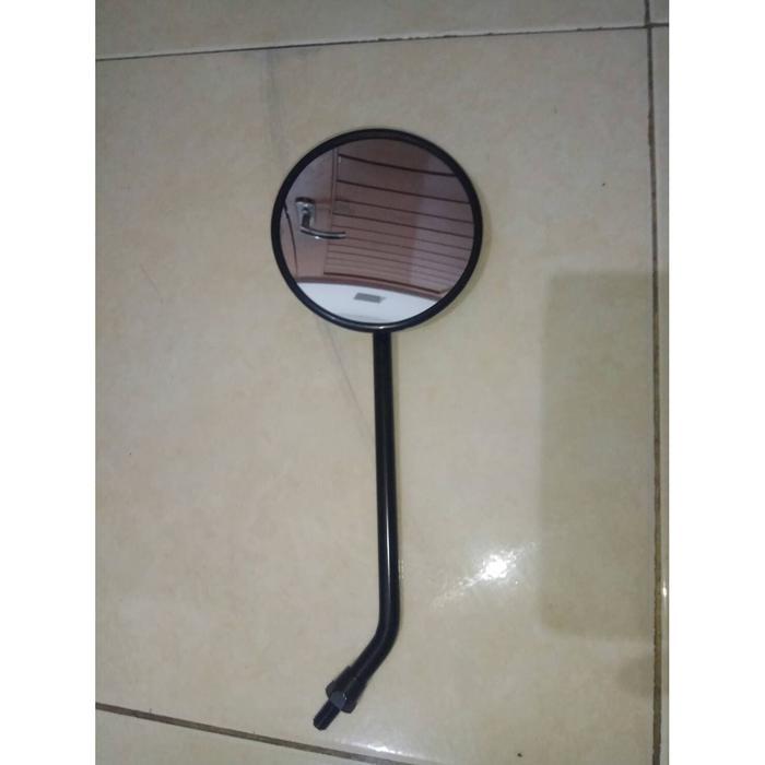 Premium Spion Bulat Retro Classic Hitam Drat Kecil-M8-12An Kaca Cembung Original