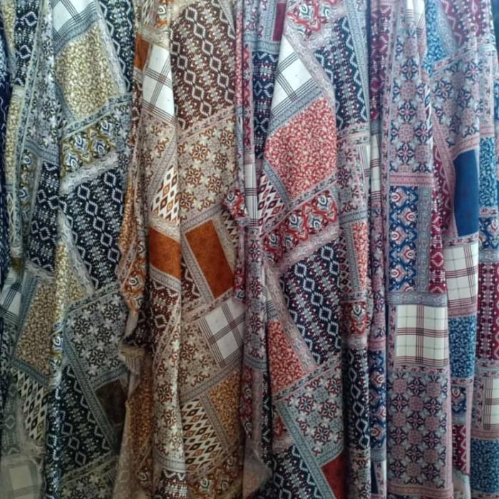 Bahan Katun Rayon Rollan