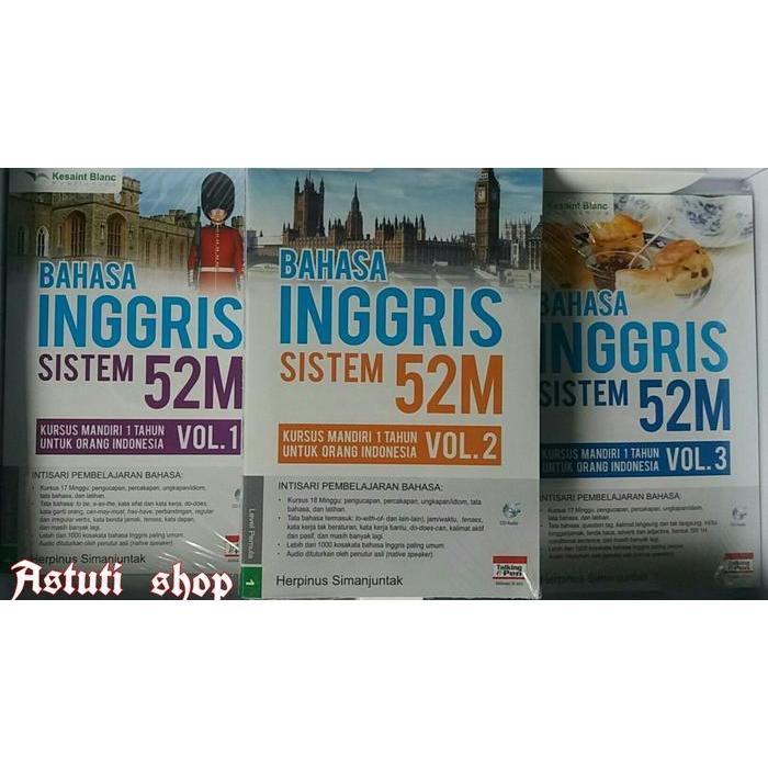 ` Paket Bahasa Inggris Sistem 52 M