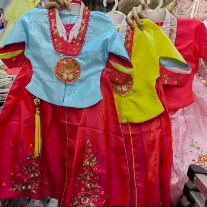 Hanbok Korea Anak / Kostum Hanbok Anak Tbk