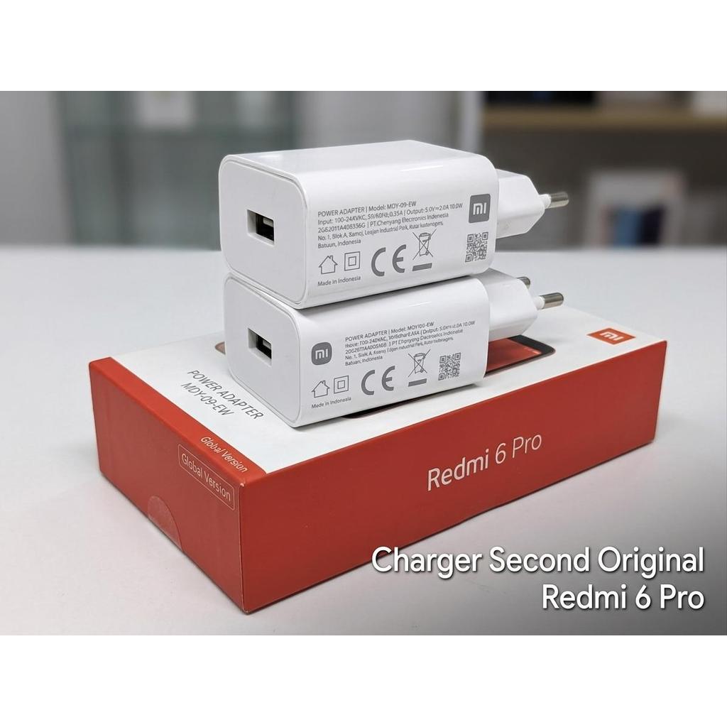Charger HP Xiaomi MDY-09-EW Original Bekas 5V2A Redmi 6 Pro Charger