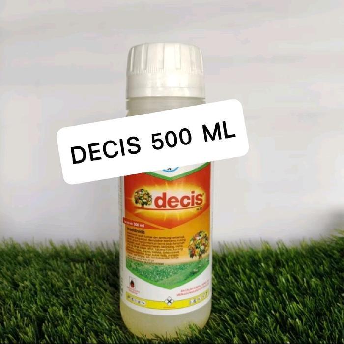 INSEKTISIDA DECIS 500ML / DECIS 25 EC PESTISIDA PEMBASMI HAMA Pada TUMBUHAN / decis 250ml / decis