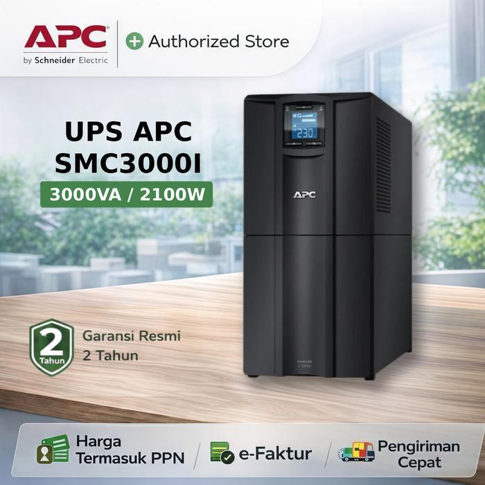 Ups Apc Smc3000I Smart-Ups C 3000Va Lcd 230V Ups Apc Terlaris