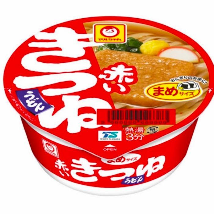 Maruchan Akai Kitsune Udon Cup Ramen Asli Impor Jepang 136Gram Tbk