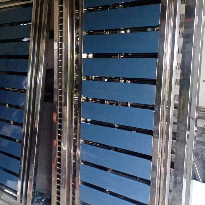 BEST SELLER pagar stainless motif pipa