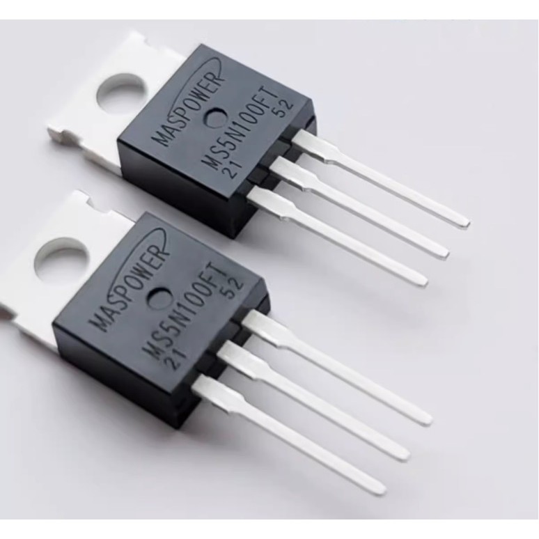 (10pcs)100% New Original MS5N100FT TO-220 N-Channel Ultrahigh voltage MOSFET 1000V 5A