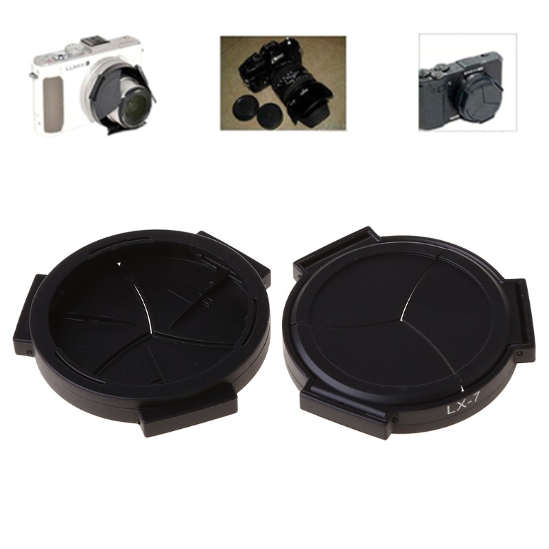 Auto Lens Cap for Panasonic for LUMIX DMC-LX7GK LX7 Camera Anti-dust Lightweight Camera Lens Cover