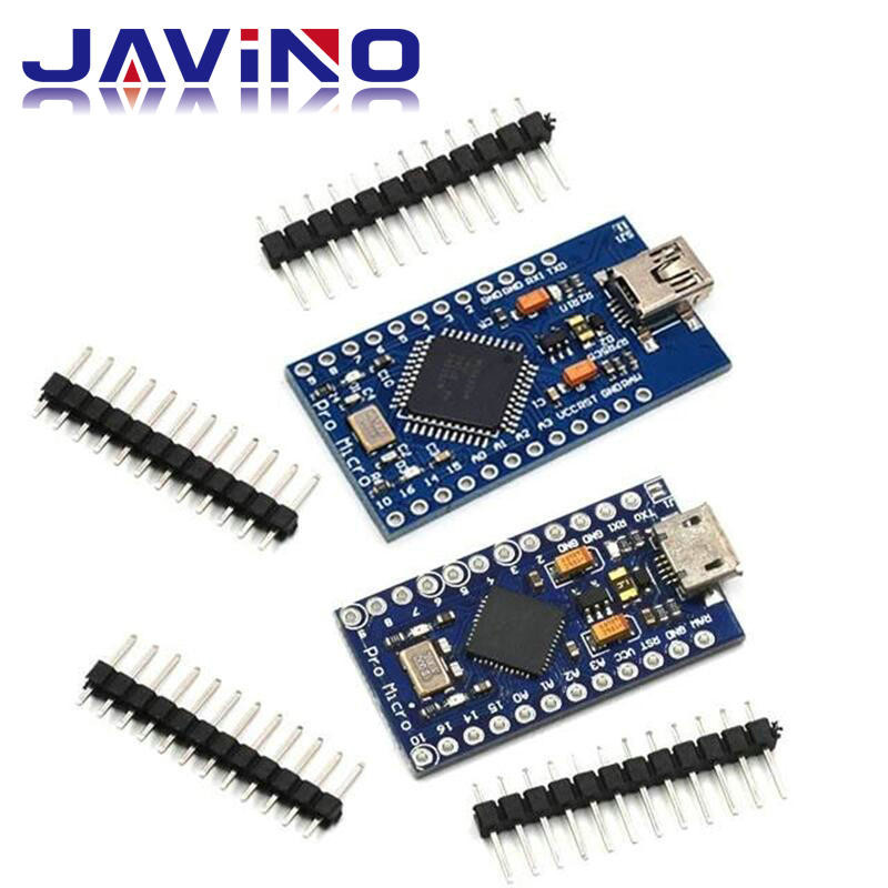 Pro Micro ATmega32U4 5V 16MHz Replace ATmega328 For arduino ATMega 32U4 Pro Mini With 2 Row Pin
