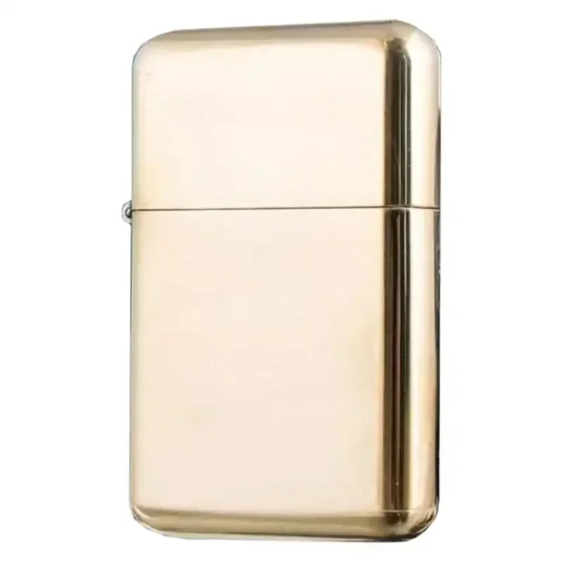 ZORRO's New Z790 Original Copper Kerosene Lighter, Peony Double-sided Engraved Kerosene Lighter,