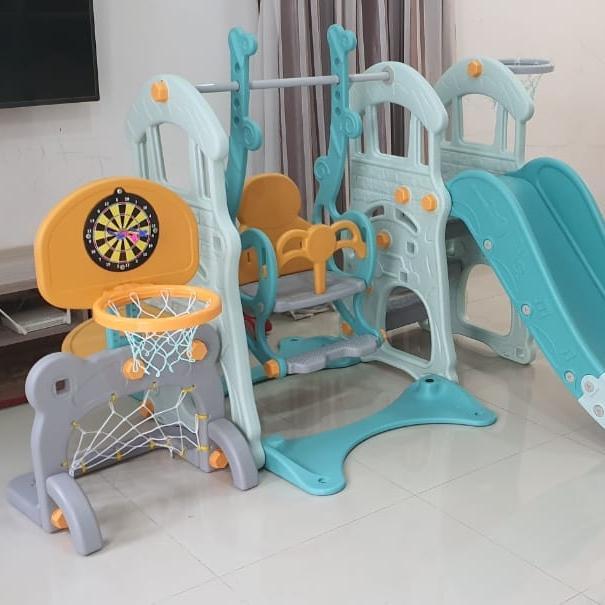 Eks Display Ayunan Perosotan Parklon 5 in 1 Swing and Slide