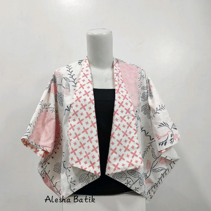 (Ready Stock)//(Cod)//Bolero Batik Bolak Balik Moderen//Bolero Modern//Bolero Kerja//Bolero Kantor