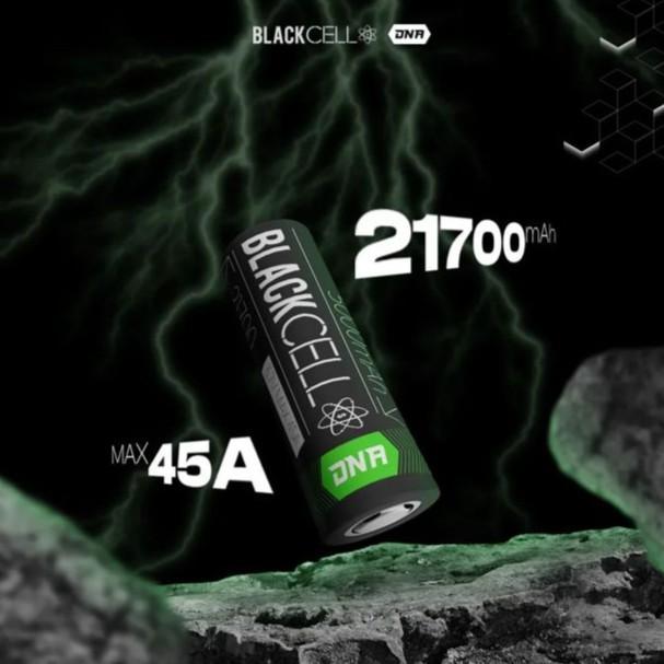 BLACKCELL DNA 5000MAH 45A 21700 BATTERY BATERAI BLACK CELL