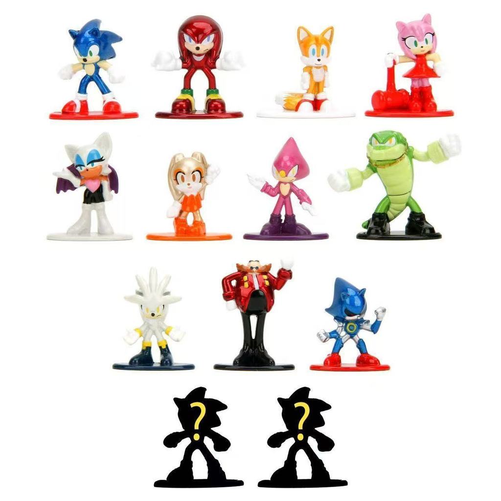 Jada Toys Sonic The Hedgehog Nano Metalfigs Die-cast Mystery Figure Blind Bag Nano Metal Sonic Tails