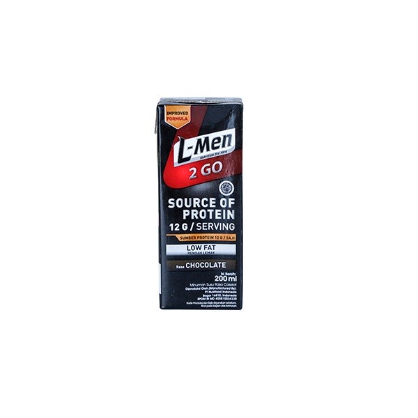 L-Men 2 Go Uht Choco 200Ml