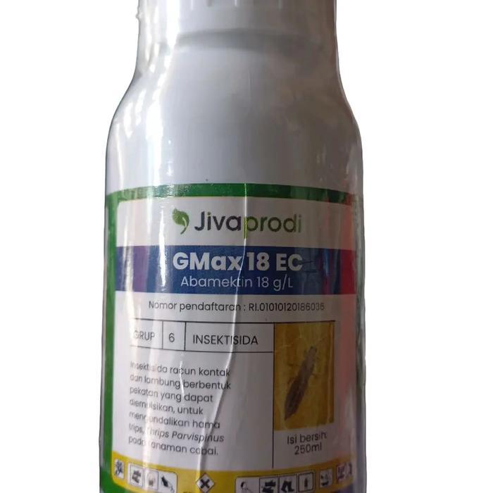 ` G-max abamextin 18 ec meningkatkan pertumbuhan daun muda dan mencegah tungau/trib penyebab daun