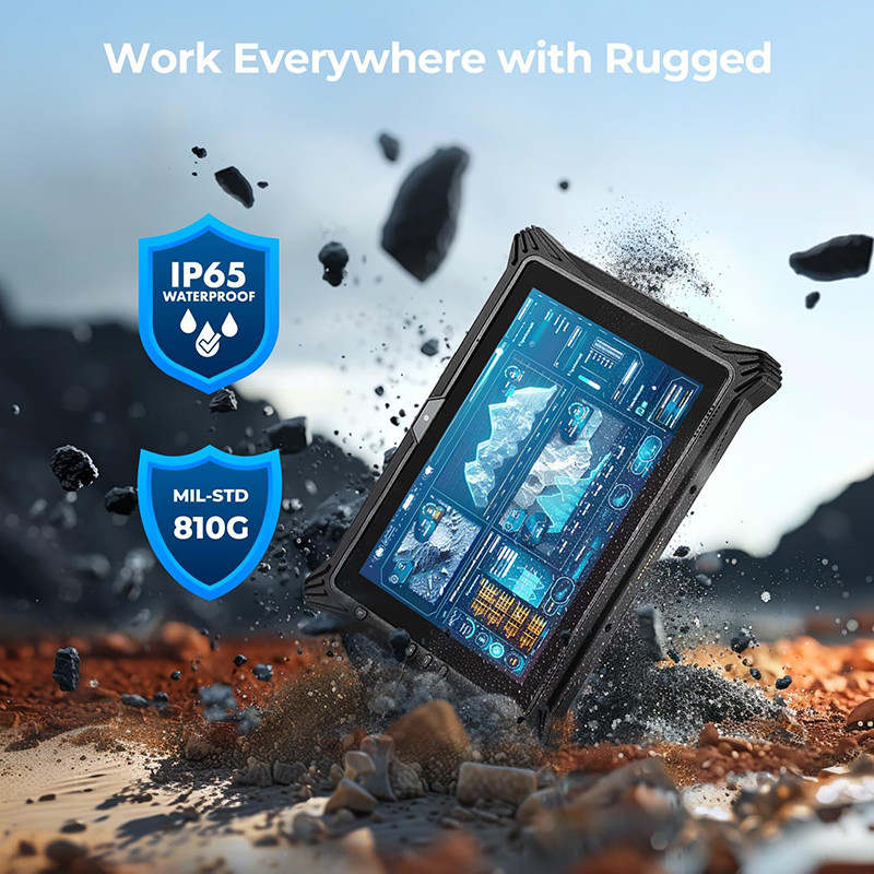 10.1" Windows 11 IoT Enterprise i5/i7, WiFi 6 Rugged Tablet,16GB+128GB Replaceable SSD,Hot Swappable