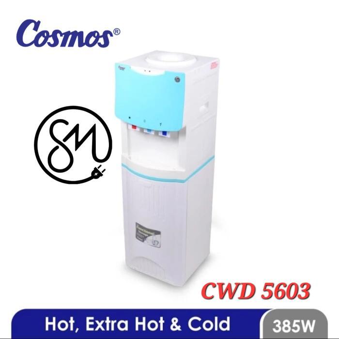 asastore221 Dispenser Cosmos CWD-5603 3 kran Standing K-Style CWD5603 Galon Atas