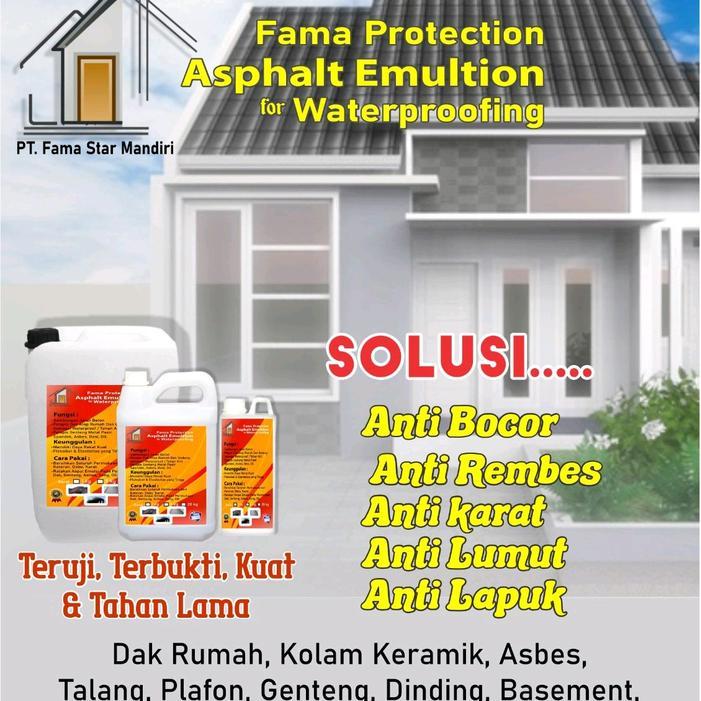 Cat Waterprofing Cat Aspal Aspal Cair Aspal Emulsion Aspal Cair Makassar