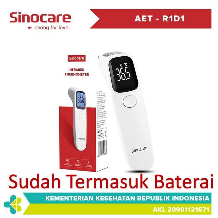 Onemed Medika - Termometer Sinocare Aet-R1D1 Thermometer Gun Thermogun