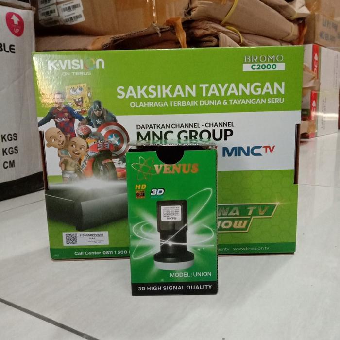 Promo Paket Parabola K-Vision Receiver K-Vision Bromo Dish 60 Cm Terlaris