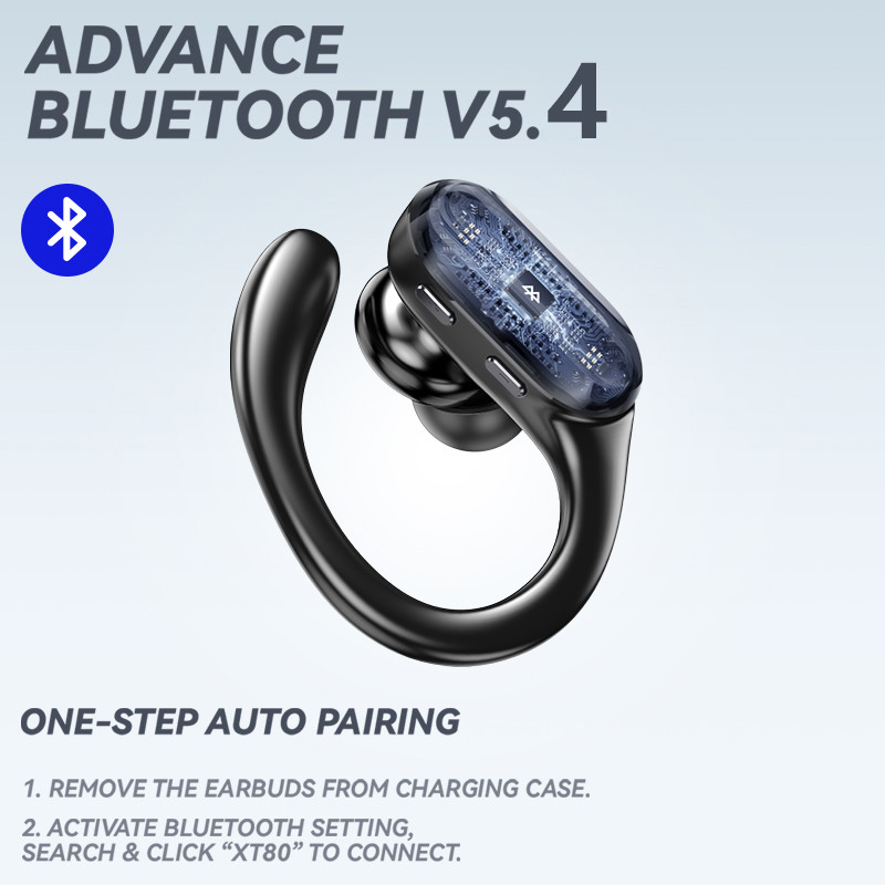 [AI Translator Earbuds]Lenovo thinkplus Earphone XT80 Wireless Bluetooth Sport Noise Reduction