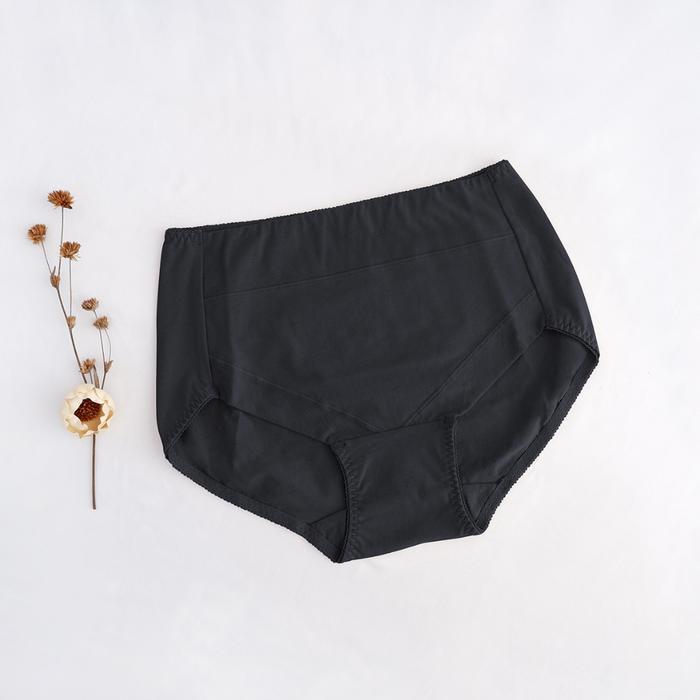 Sorella Panty Full Celana Dalam Wanita Katun Full Coverage Model Maxi - Biru Hitam, L PTM Maxi S20-7