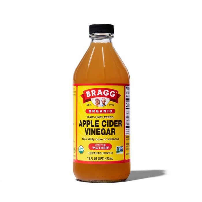 Bragg Organic Raw Unfiltered Apple Cider Vinegar 473 Ml (Include Extra Bubble) Cuka Apel Natural
