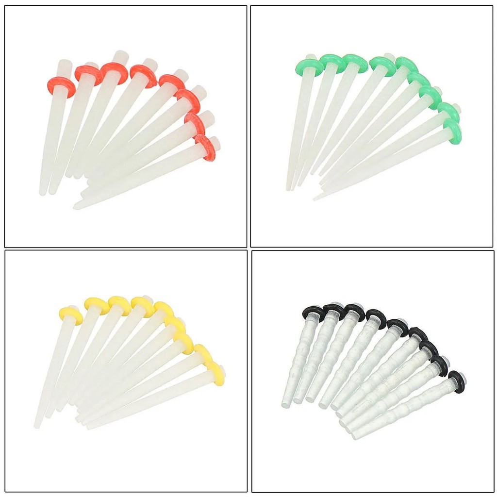 200Pcs/Box Dental Fiber Post Drills Screw/Straight Post Quartz Glass Thread Pile Kit Root Canal