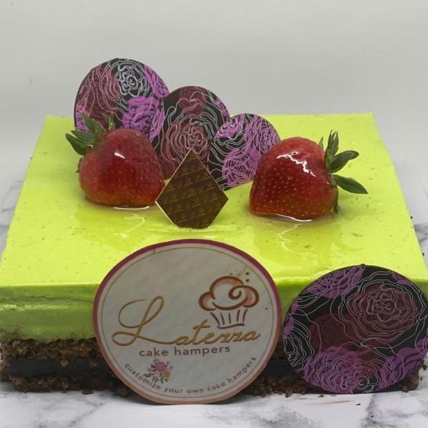 Cake Avocado Mousse Cake fruit cake kue ultah cake buah korean cake puding