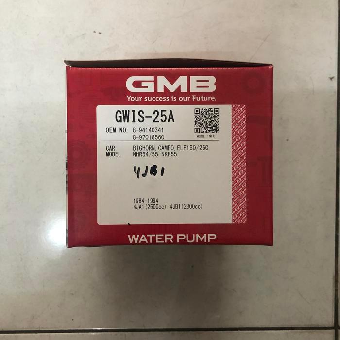 Water Pump Waterpump Isuzu 4Ja1 4Jb1 Gmb