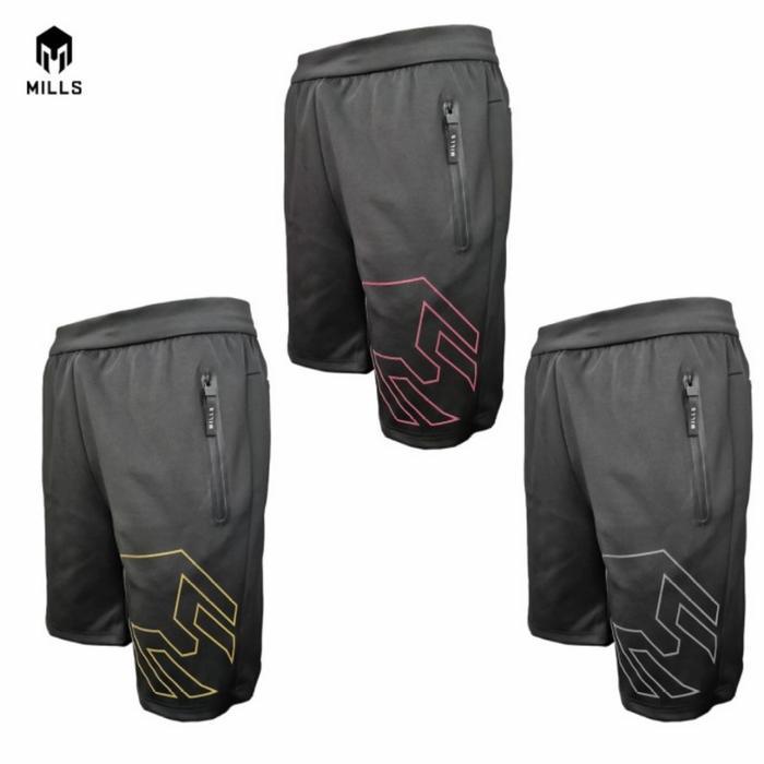 MILLS Celana Pendek Olahraga Mills Core Short Pants 13002 (3 Pilihan Warna)