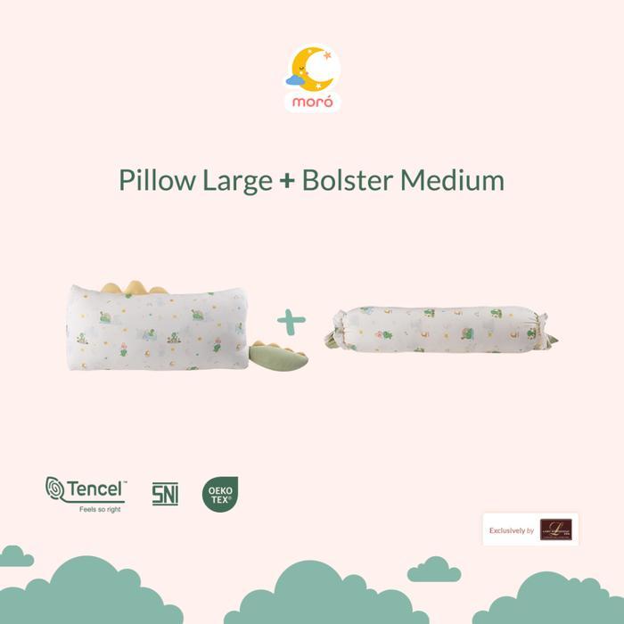 Moro Bundling Set (PIllow + Bolster) - Large, Rabbit