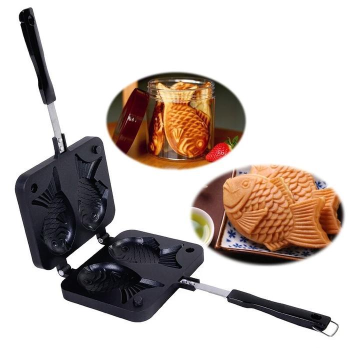 Terlaris Cetakan Waffle Bentuk Ikan