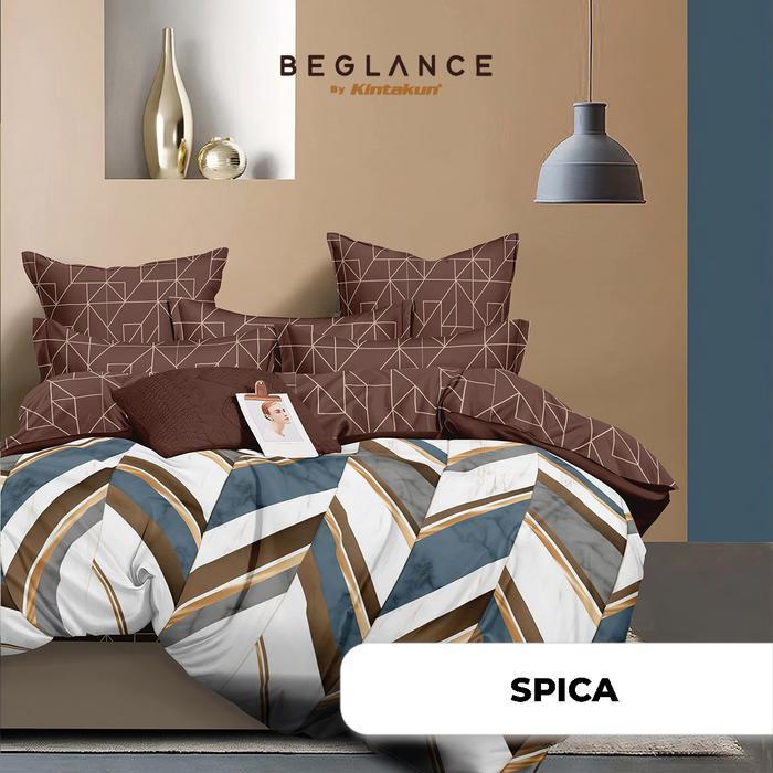 Bedcover Kintakun Beglance Microtex Premium Set Sprei 160X200/180X200 T30 / Beglance Bedcover T30